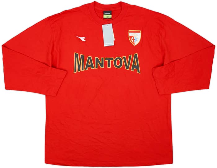 2007-08 Mantova Diadora Cotton L/S Tee (XL)