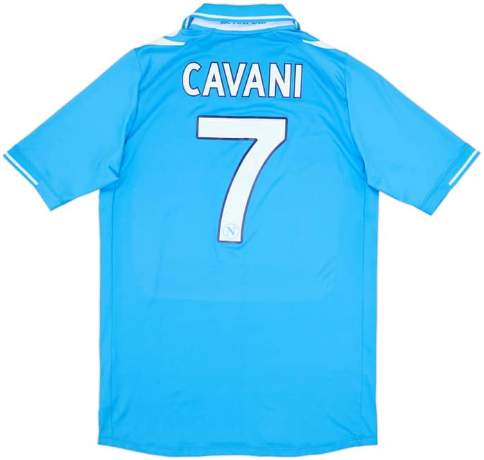 2011-12 Napoli Home Shirt Cavani #7 (3XL)