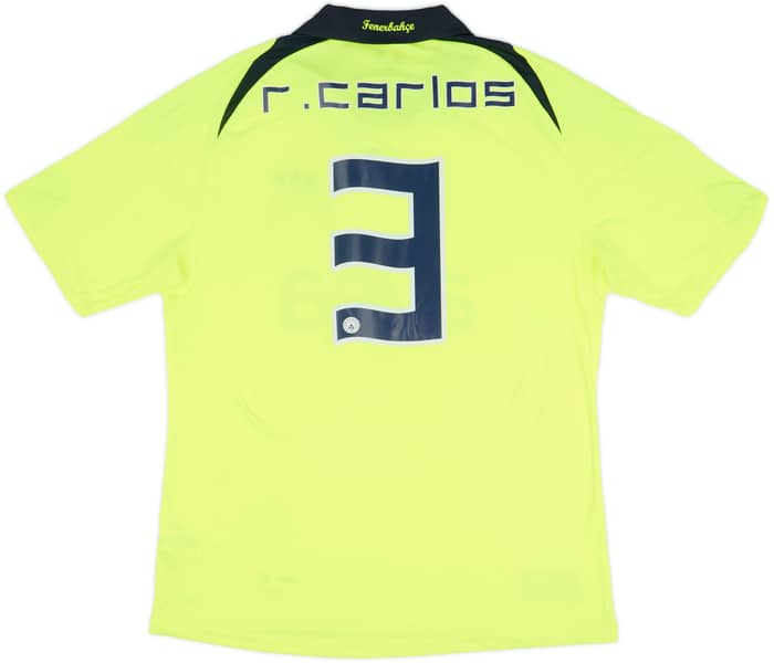 2008-09 Fenerbahce Third Shirt R.Carlos #3 (XL)