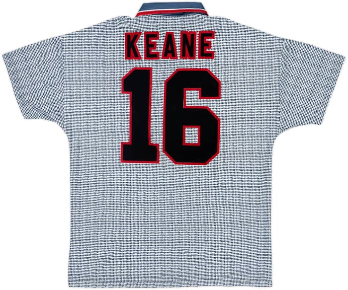 1995-96 Manchester United Away Shirt Keane #16 - 9/10 - (L)