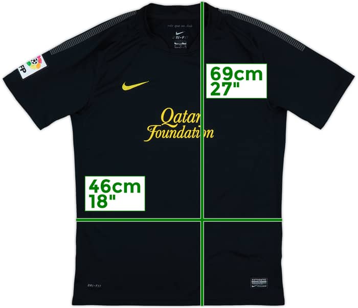 2011-12 Barcelona Away Shirt - 9/10 - (XL.Boys)
