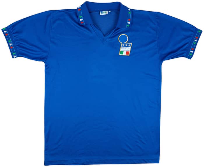 1992-93 Italy Home Shirt #4 - 6/10 - (XL)