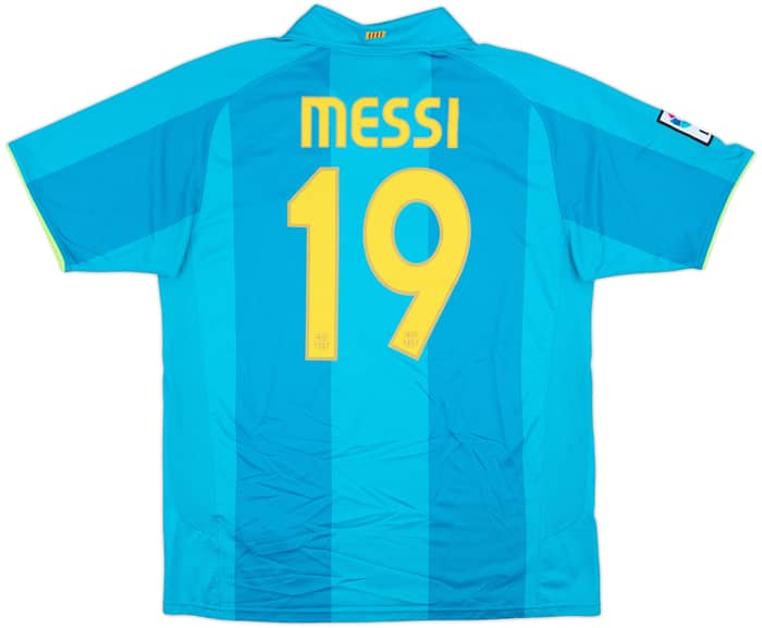 2007-09 Barcelona Away Shirt Messi #19 - 10/10 - (L)