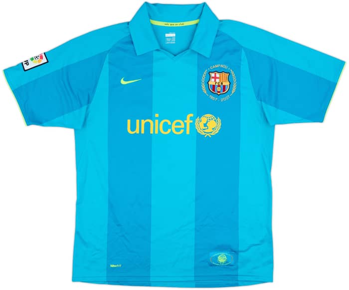 2007-09 Barcelona Away Shirt Messi #19 - 10/10 - (L)