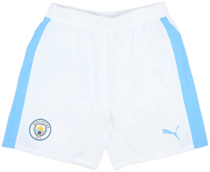 2023-24 Manchester City Match Issue Home Shorts