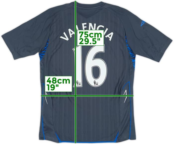 2007-08 Wigan Athletic Third Shirt Valencia #16 - 10/10 - (M)