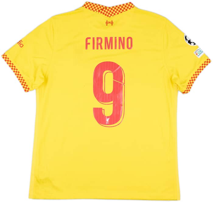 2021-22 Liverpool Third Shirt Firmino #9 - 5/10 - (XL)