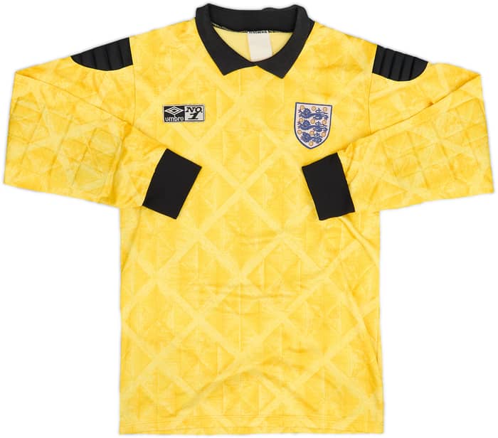 1990-92 England GK Shirt #1 (Shilton) - 8/10 - (M)
