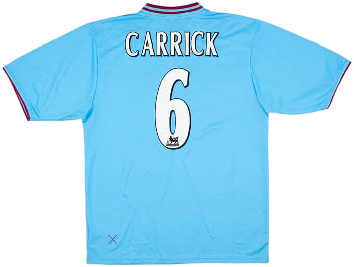 2001-03 West Ham Away Shirt Carrick #6 - 8/10 - (L)