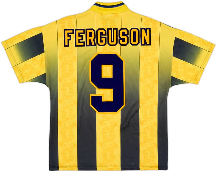 1996-98 Everton Away Shirt Ferguson #9 - 7/10 - (M)