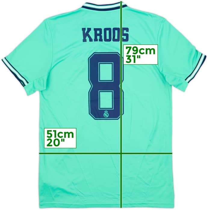 2019-20 Real Madrid Third Shirt Kroos #8 - 8/10 - (M)