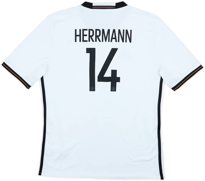 2015-16 Germany Home Shirt Herrmann #14 - 9/10 - (XL.Boys)