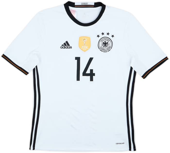 2015-16 Germany Home Shirt Herrmann #14 - 9/10 - (XL.Boys)