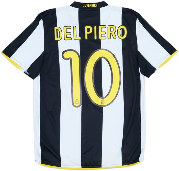 2008-09 Juventus Home Shirt Del Piero #10 - 9/10 - (S)