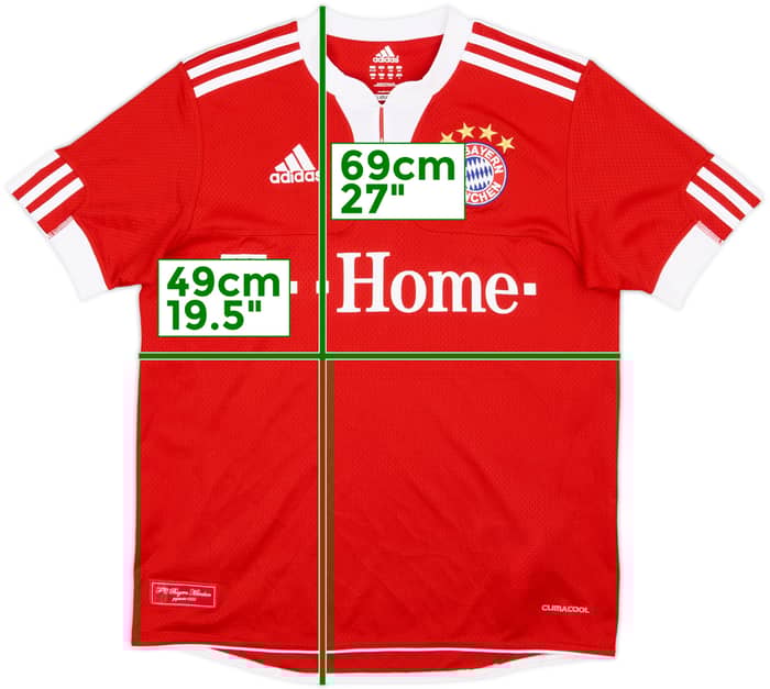 2009-10 Bayern Munich Home Shirt - 9/10 - (L.Boys)
