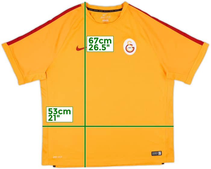 2014-15 Galatasaray Nike Training Shirt - 7/10 - (XXL)