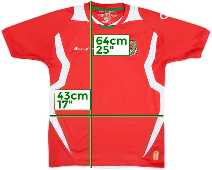 2008-10 Wales Home Shirt - 6/10 - (XL.Boys)