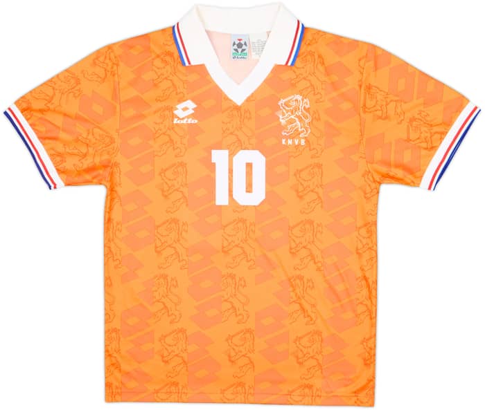 1994 Netherlands Home Shirt Bergkamp #10 - 10/10 - (S)