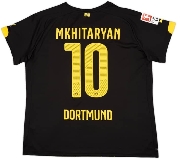 2014-16 Borussia Dortmund Away Shirt Mkhitarayan #10 - 6/10 - (Women's XL)