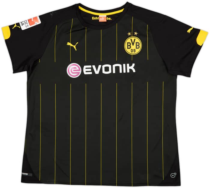 2014-16 Borussia Dortmund Away Shirt Mkhitarayan #10 - 6/10 - (Women's XL)
