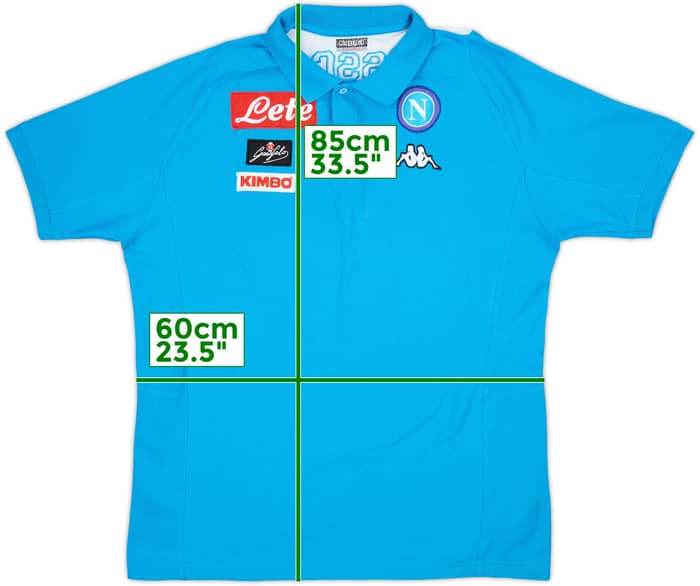 2016-17 Napoli Kappa Polo Shirt - 6/10 - (3XL)