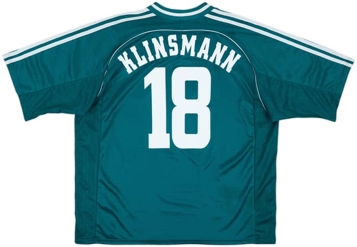 1998-00 Germany Away Shirt Klinsmann #18 - 9/10 - (XL)