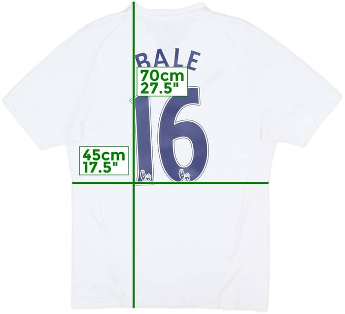 2007-08 Tottenham Home Shirt Bale #16 - 8/10 - (S)