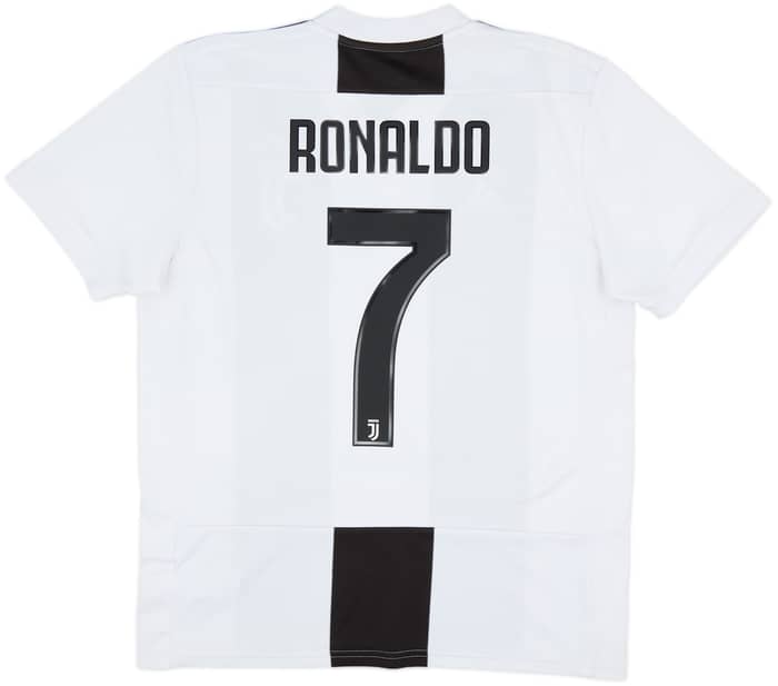 2018-19 Juventus Home Shirt Ronaldo #7 - 7/10 - (M)