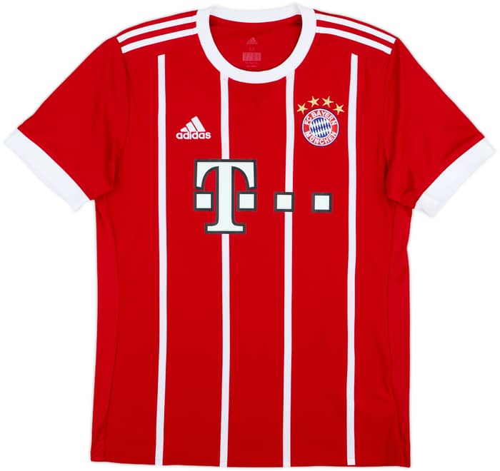 2017-18 Bayern Munich Home Shirt Lewandowski #9 - 8/10 - (M)