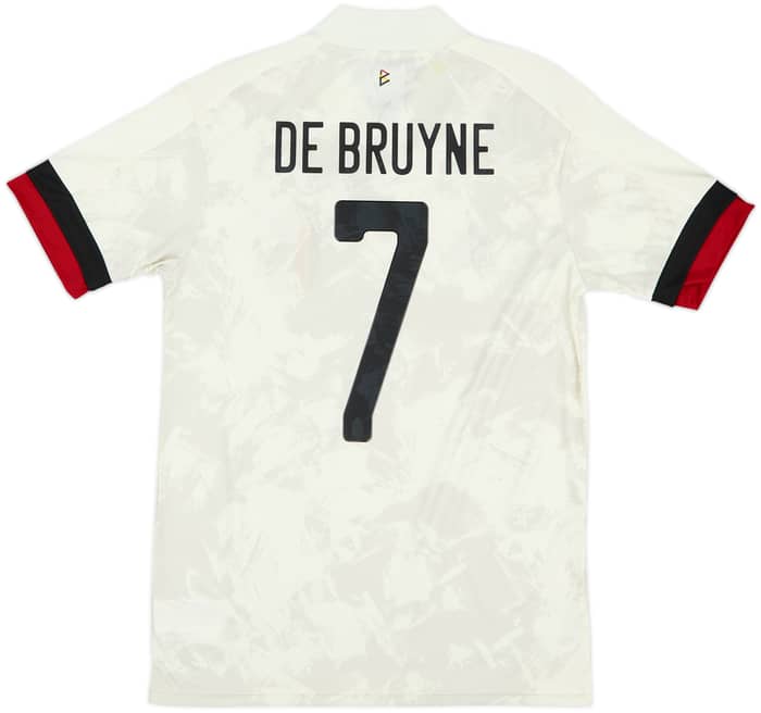 2020-22 Belgium Away Shirt De Bruyne #7 - 7/10 - (S)