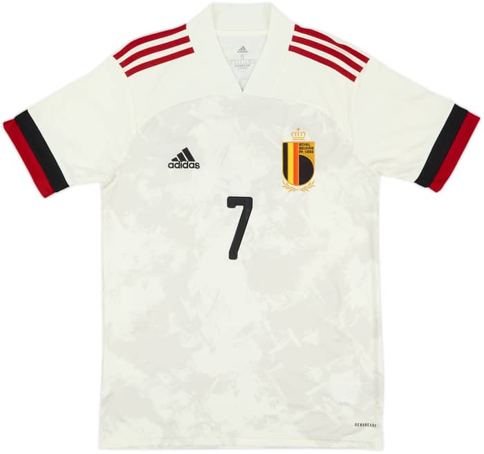 2020-22 Belgium Away Shirt De Bruyne #7 - 7/10 - (S)