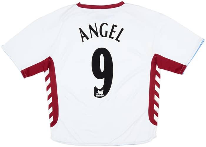 2006-07 Aston Villa Away Shirt Angel #9 - 8/10 - (L)