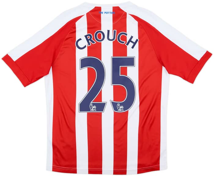 2014-15 Stoke City Home Shirt Crouch #25 - 9/10 - (S)
