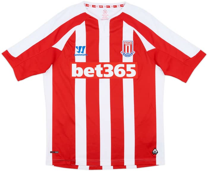 2014-15 Stoke City Home Shirt Crouch #25 - 9/10 - (S)
