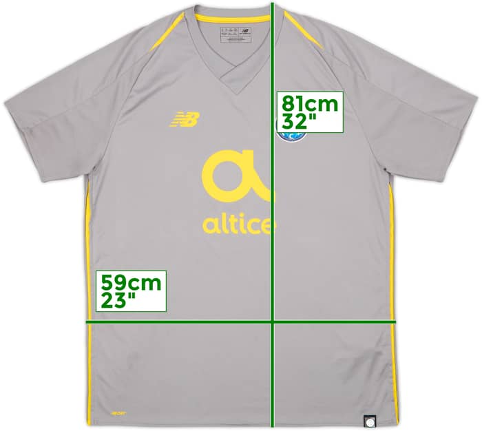 2018-19 Porto Away Shirt - 7/10 - (XL)