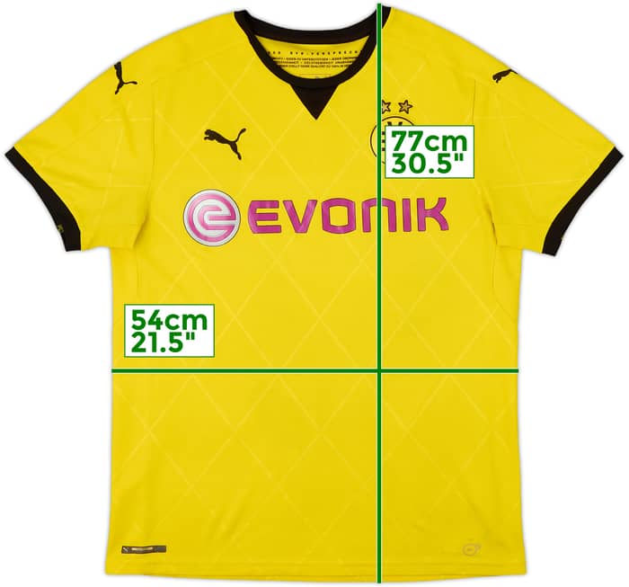 2015-16 Dortmund European Home Shirt - 7/10 - (L)