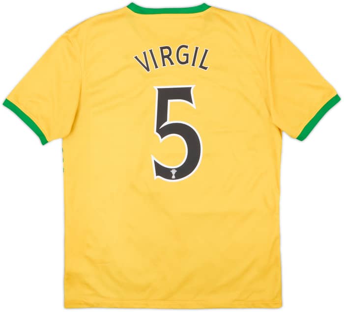 2013-14 Celtic Away Shirt Virgil #5 - 7/10 - (M)