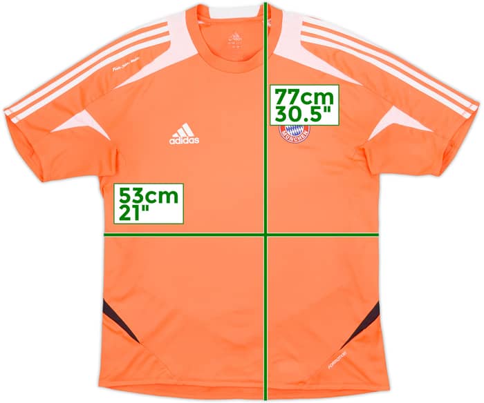 2012-13 Bayern Munich adidas Training Shirt - 8/10 - (M)