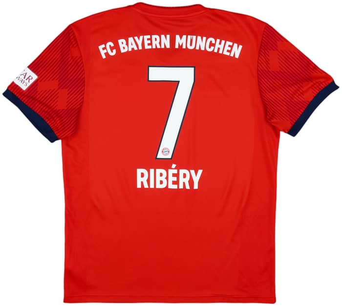 2018-19 Bayern Munich Home Shirt Ribery #7 - 8/10 - (M)