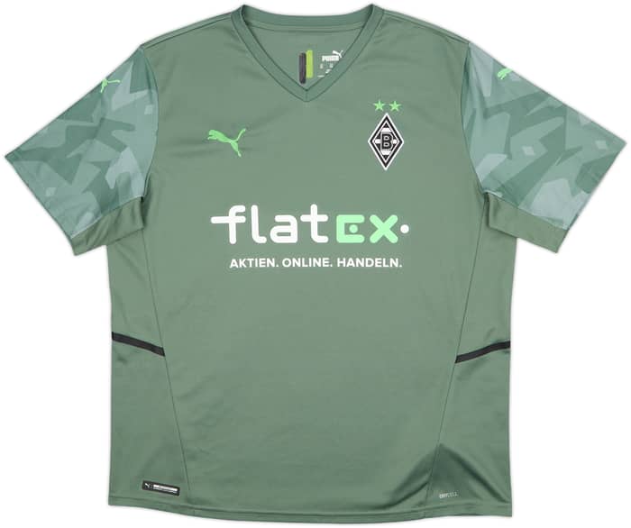 2021-22 Borussia Monchengladbach Away Shirt - 10/10 - (XL)