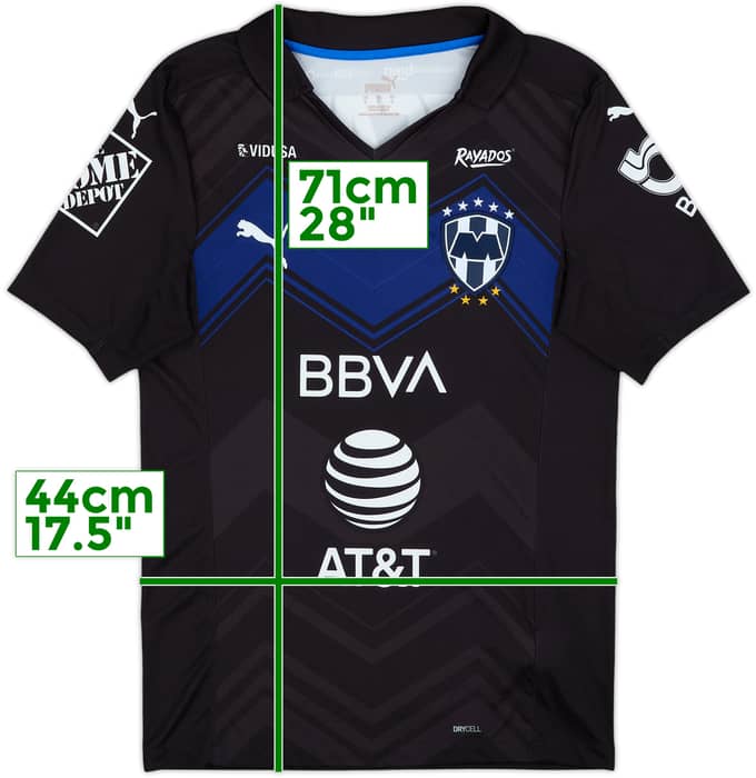 2020-21 Monterrey Third Shirt - 9/10 - (S)
