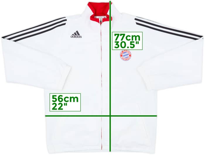 2007-08 Bayern Munich adidas Track Jacket - 7/10 - (M/L)