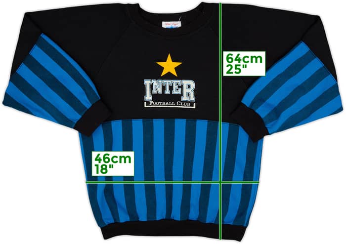 1990-91 Inter MIlan Le Felpe Dei Grandi Sweat Top - 8/10 - (S)