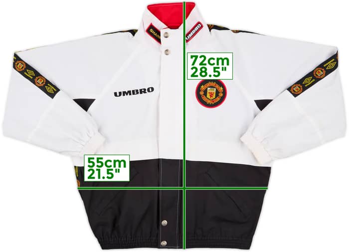 1996-97 Manchester United Umbro Track Jacket - 6/10 - (Y)
