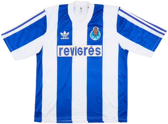 1990-92 Porto Home Shirt - 8/10 - (L)