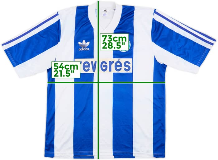 1990-92 Porto Home Shirt - 8/10 - (L)