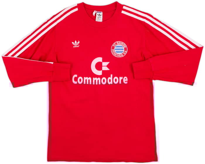 1984-89 Bayern Munich Home L/S Shirt - 5/10 - (M)