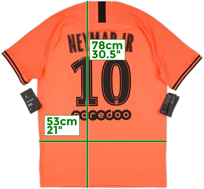 2019-20 Paris Saint-Germain Authentic Away Shirt Neymar Jr #10 (L)