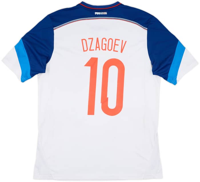 2014 Russia Away Shirt Dzagoev #10 - 5/10 - (L)