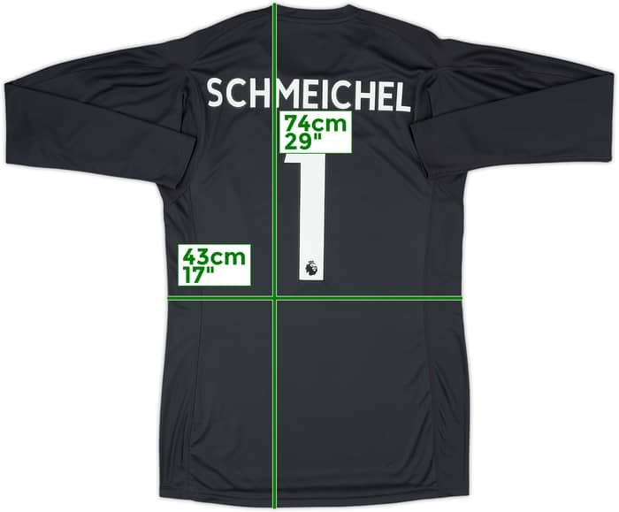 2018-19 Leicester GK Shirt Schmeichel #1 - 8/10 - (S)